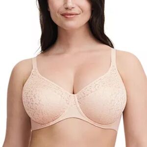 🌻Chantelle Norah Full Coverage Nude Underwire Bra Size 34DDDD or 34G